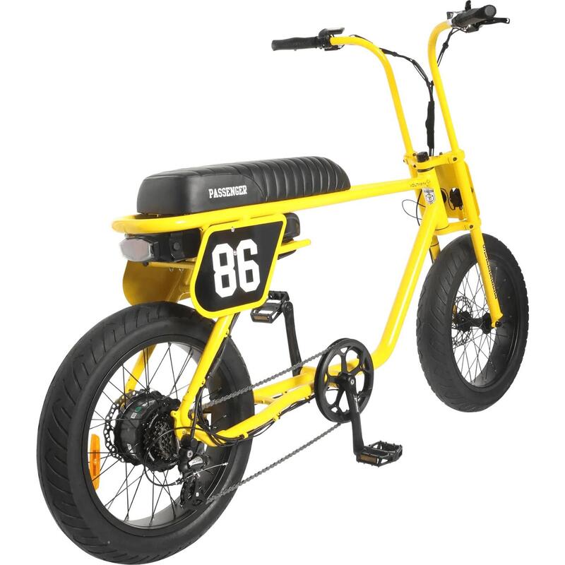 Bicicleta eléctrica Voltaway Passenger Fat Bike Yellow/Black