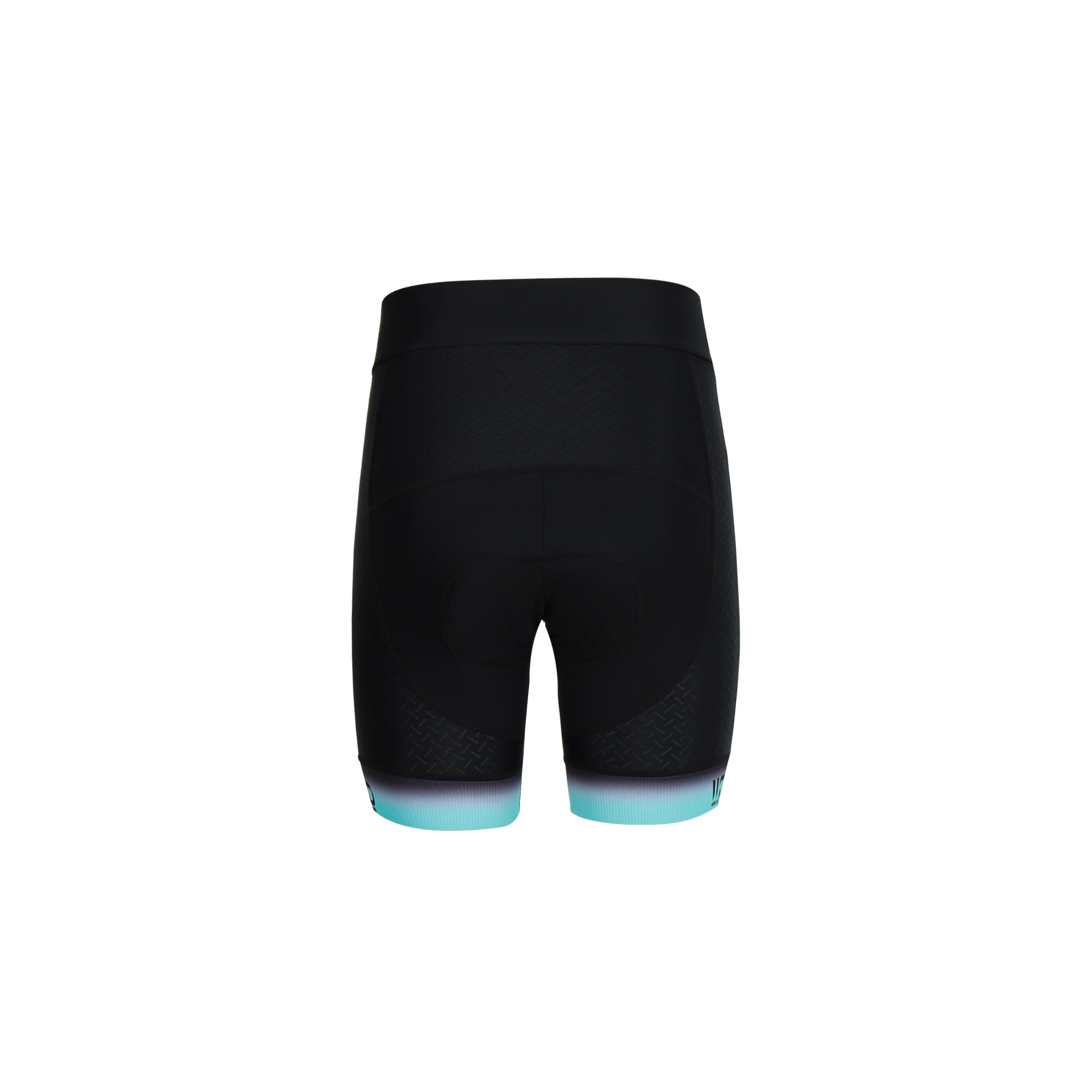 Culotte ciclismo mujer MARINA negro/verde 4/7