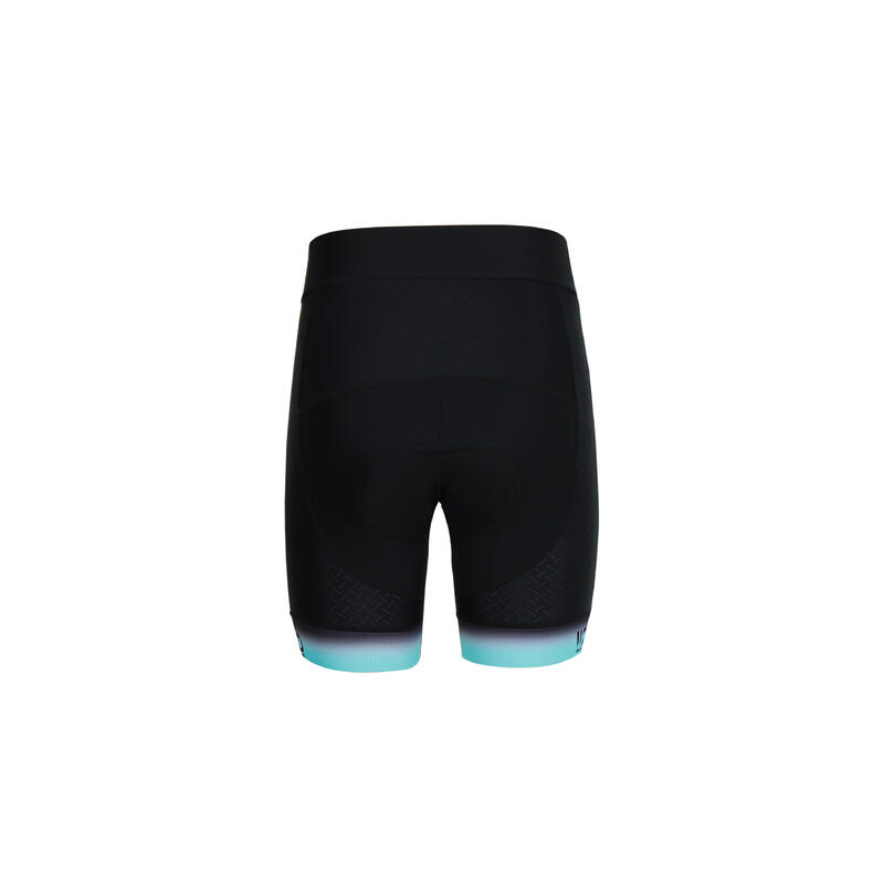 Culotte ciclismo mujer MARINA negro/verde