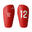 Hong Kong Fan Support Shin Guard - Child & Adult (Red - S)