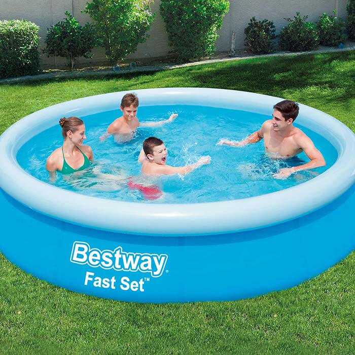 BESTWAY piscina independente insuflável azul - Jade ⌀ 360 x 76 cm - piscina