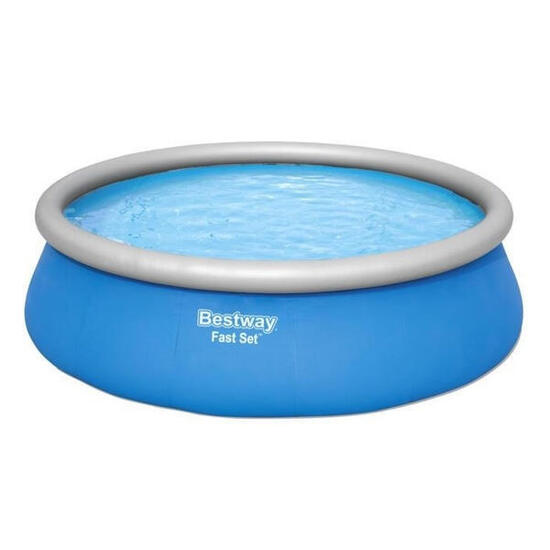 Bestway Piscine autoportante Ronde Fast Set 457 x 122 cm - Accessoire inclus