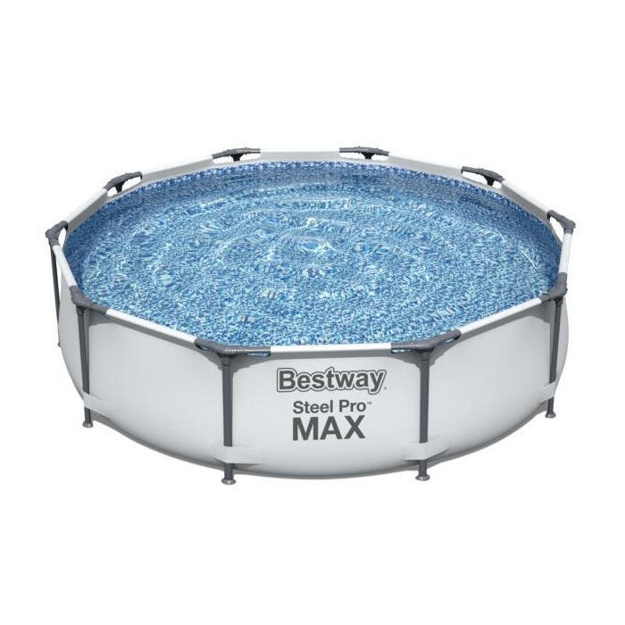 Conjunto de Piscina Desmontável Bestway® Steel Pro MAX™ de 3,05 m x 76 cm