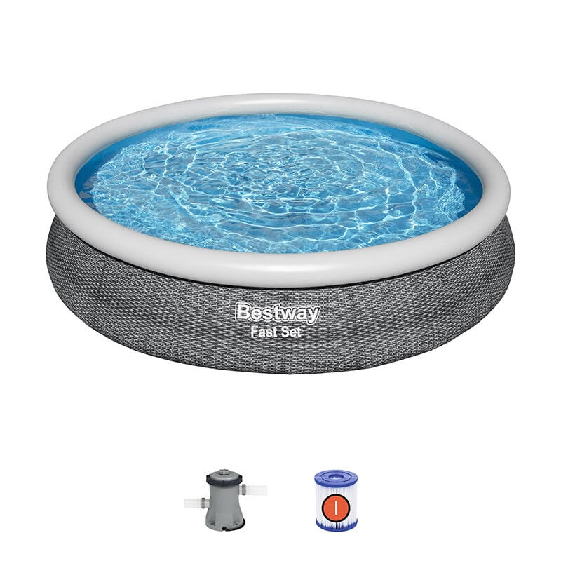 Opblaaszwembad Bestway 366 x 76 cm 2/6