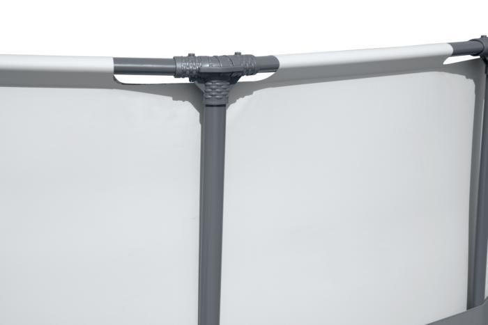 Piscina Desmontável Bestway Steel Pro Max 457x107 cm Filtro, Cobertura e Escada 4/7