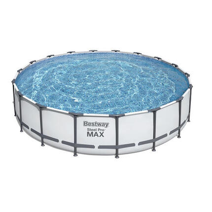 Kit piscine Bestway STEEL PRO MAX ronde Ø549x122cm
