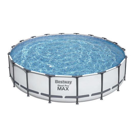 Kit piscine Bestway STEEL PRO MAX ronde Ø549x122cm
