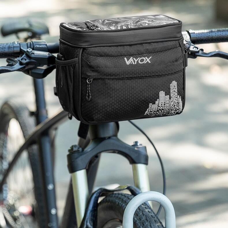 Sakwa rowerowa na kierownicę VAYOX VA0167 z etui na telefon 4,6l
