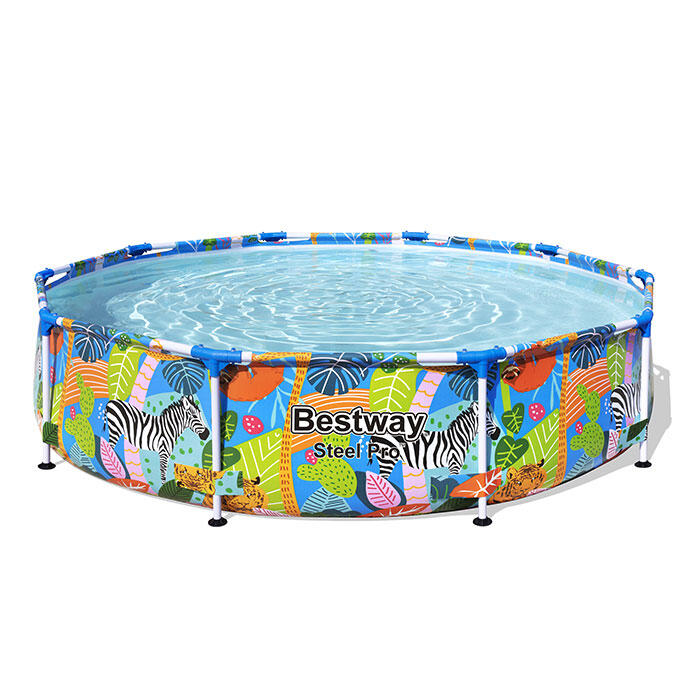 Piscina tubular acima do solo para crianças Bestway Steel Pro 305 x 66 cm
