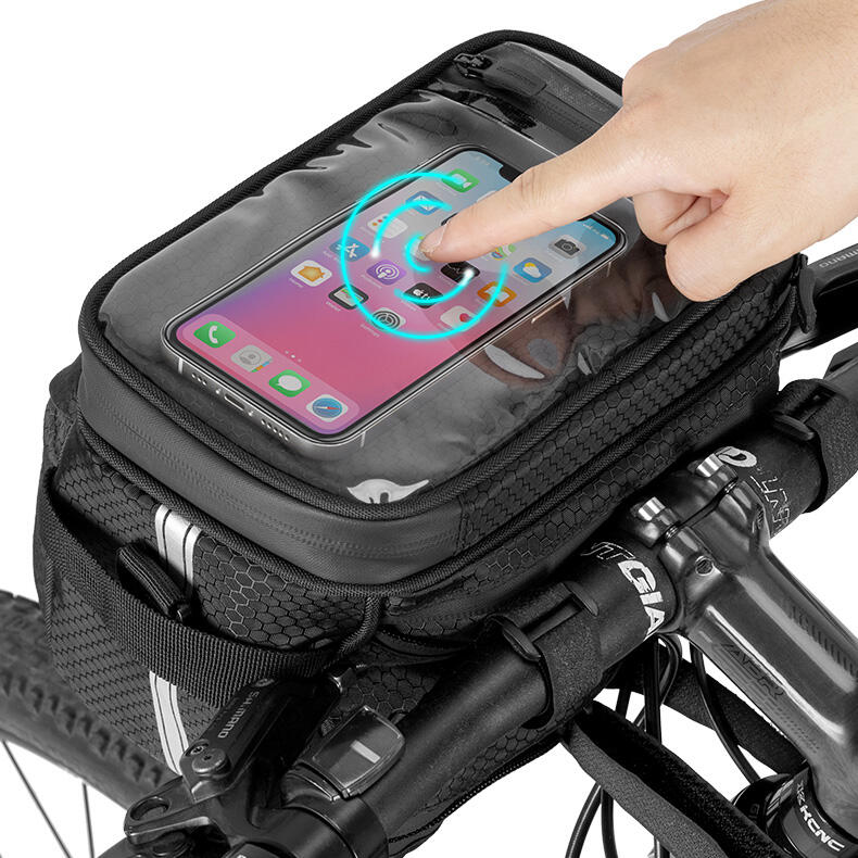 Geantă pentru ghidon de bicicletă VAYOX VA0167 cu husă pentru telefon 4.6L