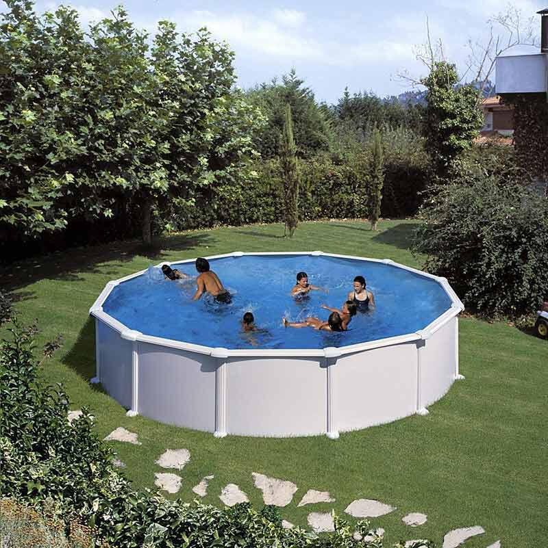 Piscine ronde acier Gré Atlantis - Ø 5,50 x 1,30 m 2/7