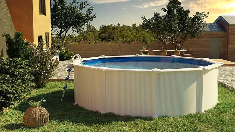 Piscine ronde acier Gré Atlantis - Ø 5,50 x 1,30 m 3/7
