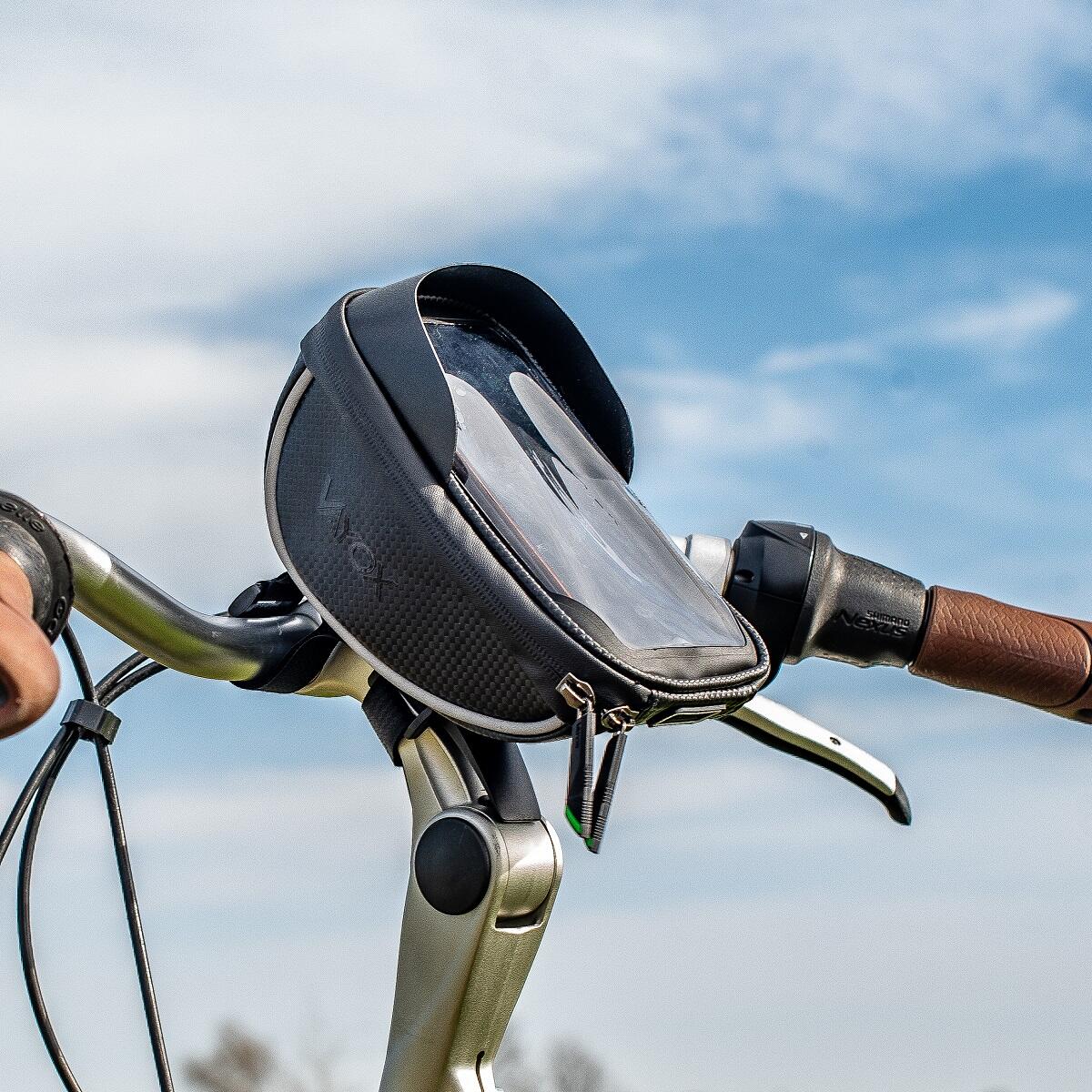Fietstas voor stuur VAYOX VA0169 met telefoonhoesje. 2/7