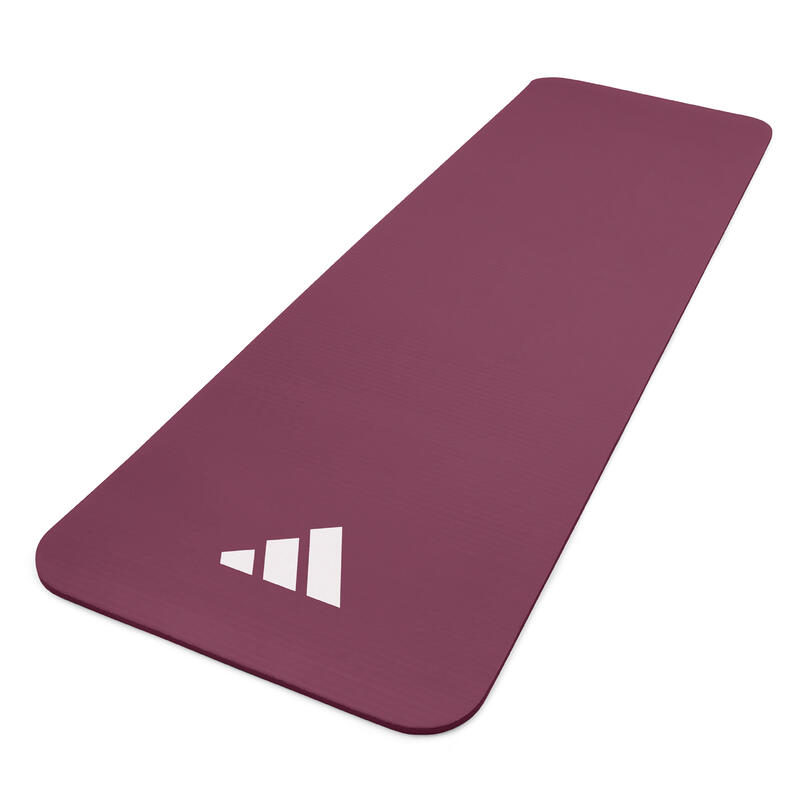 Tapis de fitness, 10mm, Maroon