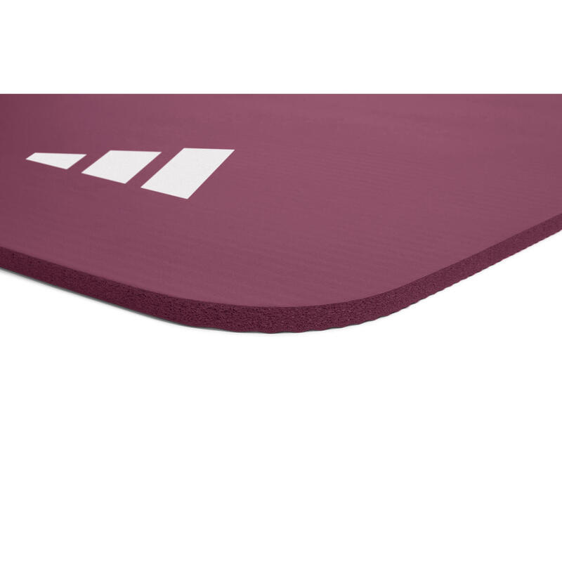 Tapis de fitness, 10mm, Maroon