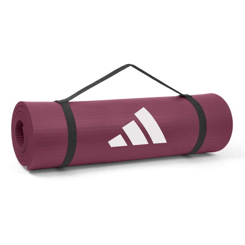 Tapis de fitness, 10mm, Maroon