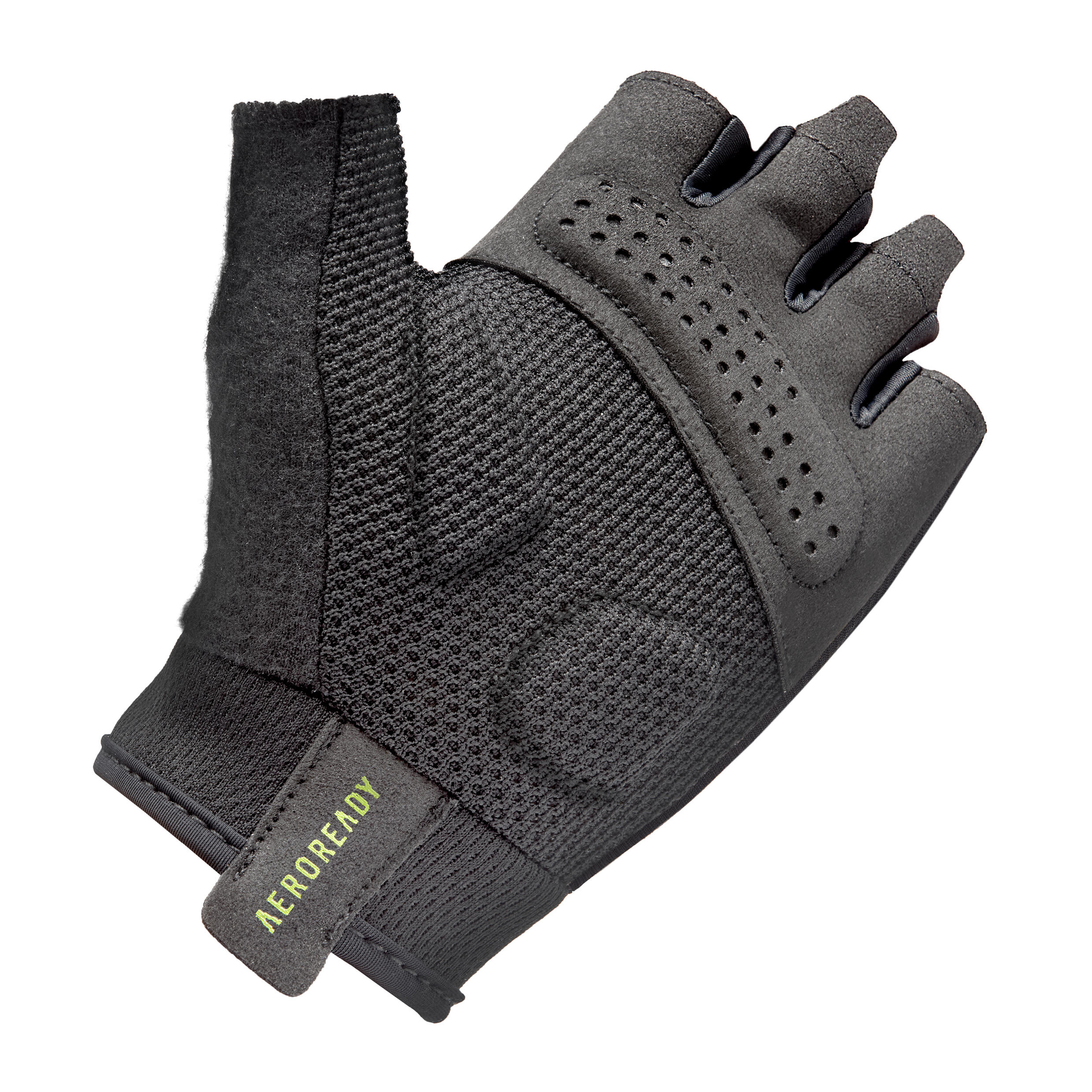 Adidas Guantes Entrenamiento Essential Verdes Hombre Mujer Aeroready 2/7