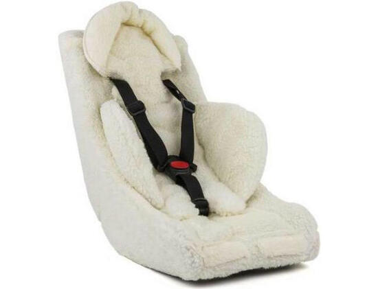Plus Comfort Baby Eimer/Fahrradanhänger Schaf Weiß