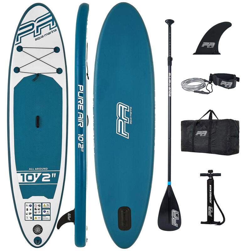 AQUA MARINA PURE AIR 10'2" PA-AR03PS SUP Board Stand Up Paddle Surfboard