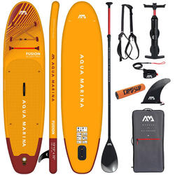 AQUA MARINA FUSION SUP Board Stand Up Paddle opblaasbare Paddelboje draagriem