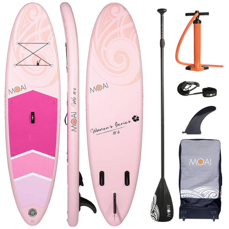 Sup Board Moai 10'6 320 cm dames glasvezel peddel 2021