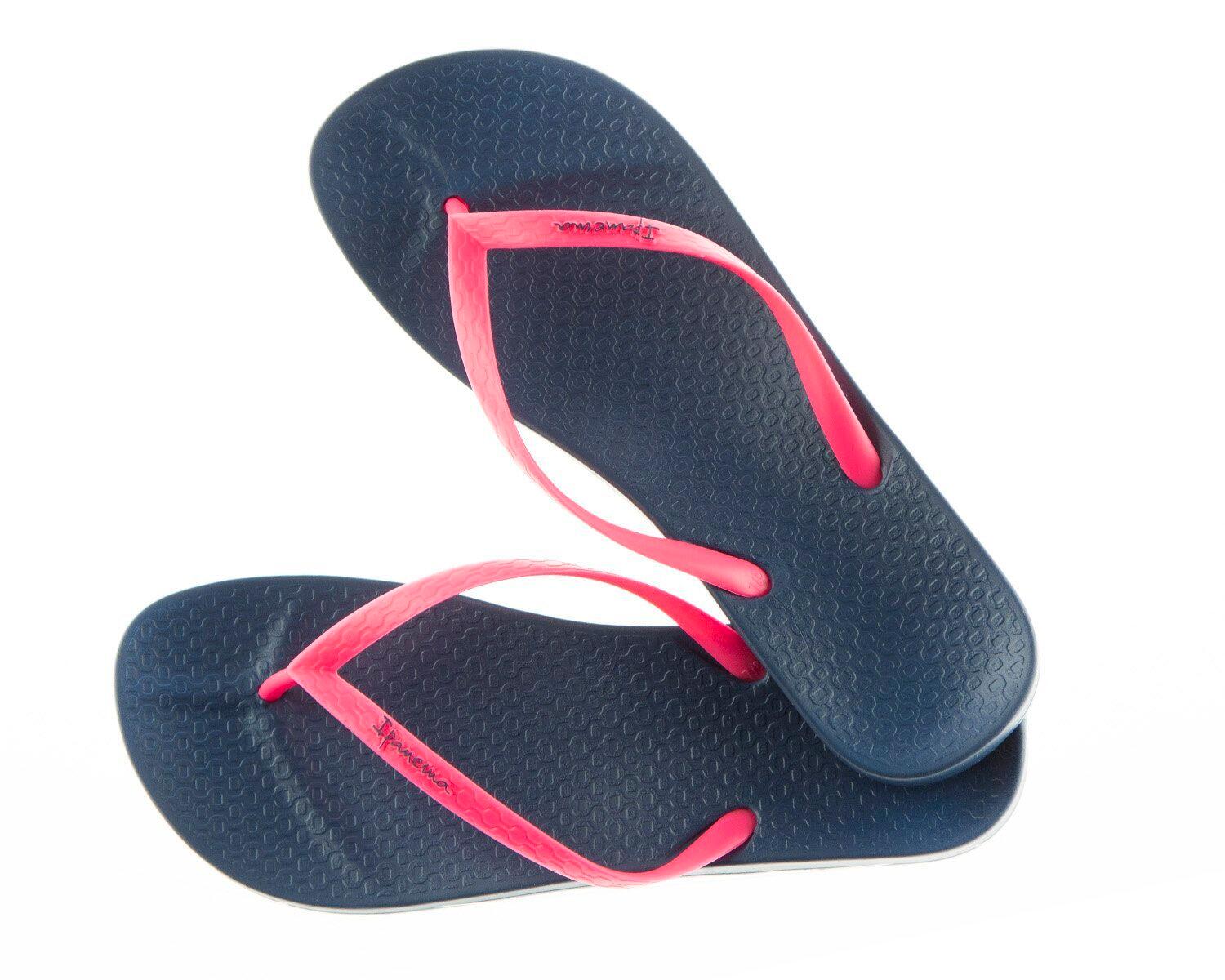 Damen-Flip-Flops Ipanema Anatomica Tan marineblau 3/5
