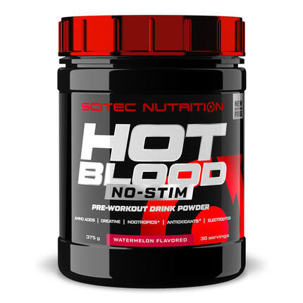 Pre-workout - Hot Blood No-Stim - Pastèque