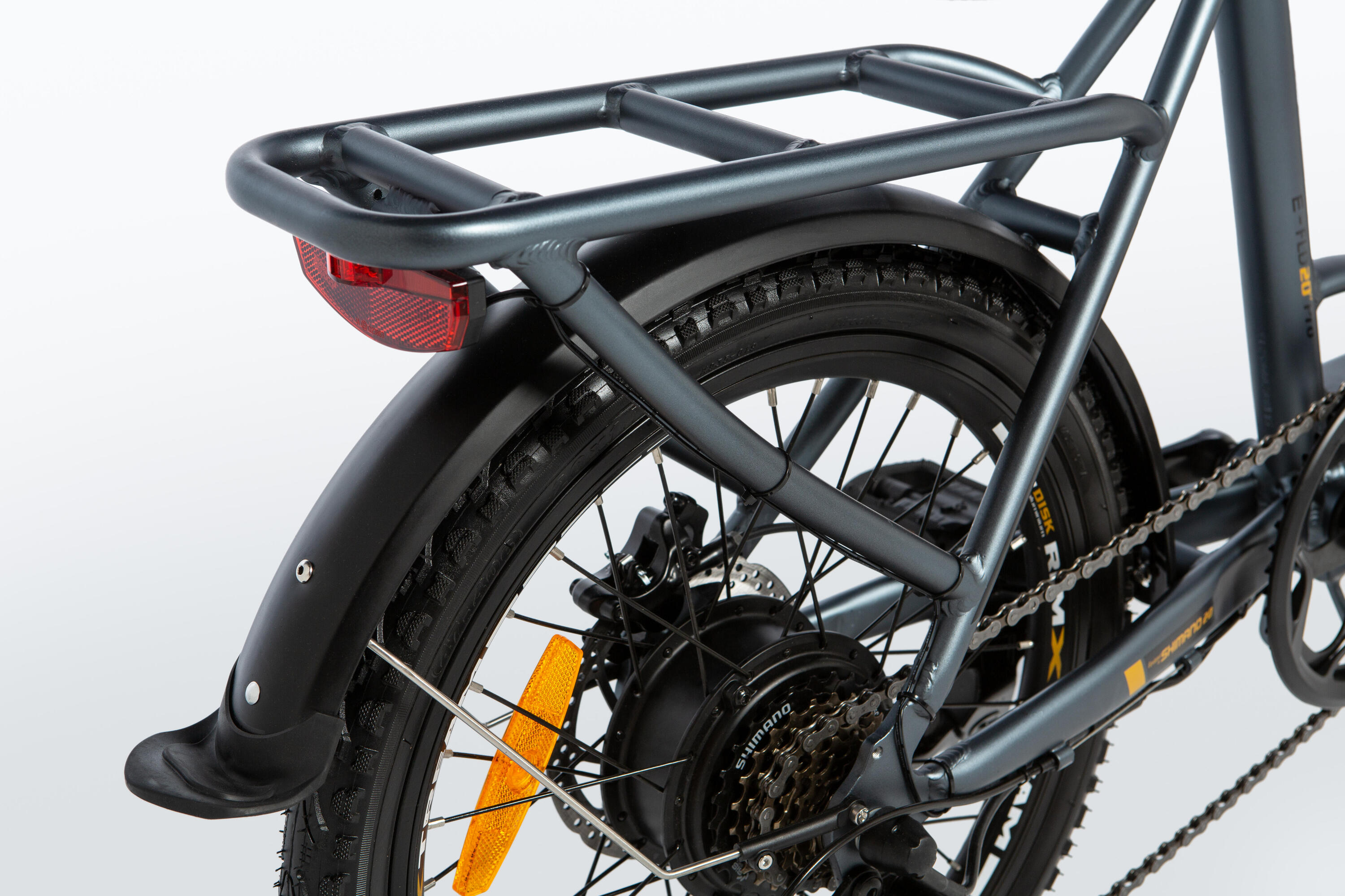 E.20PRO Bicicleta de ciudad semirrígida plegable - 20" 7/7
