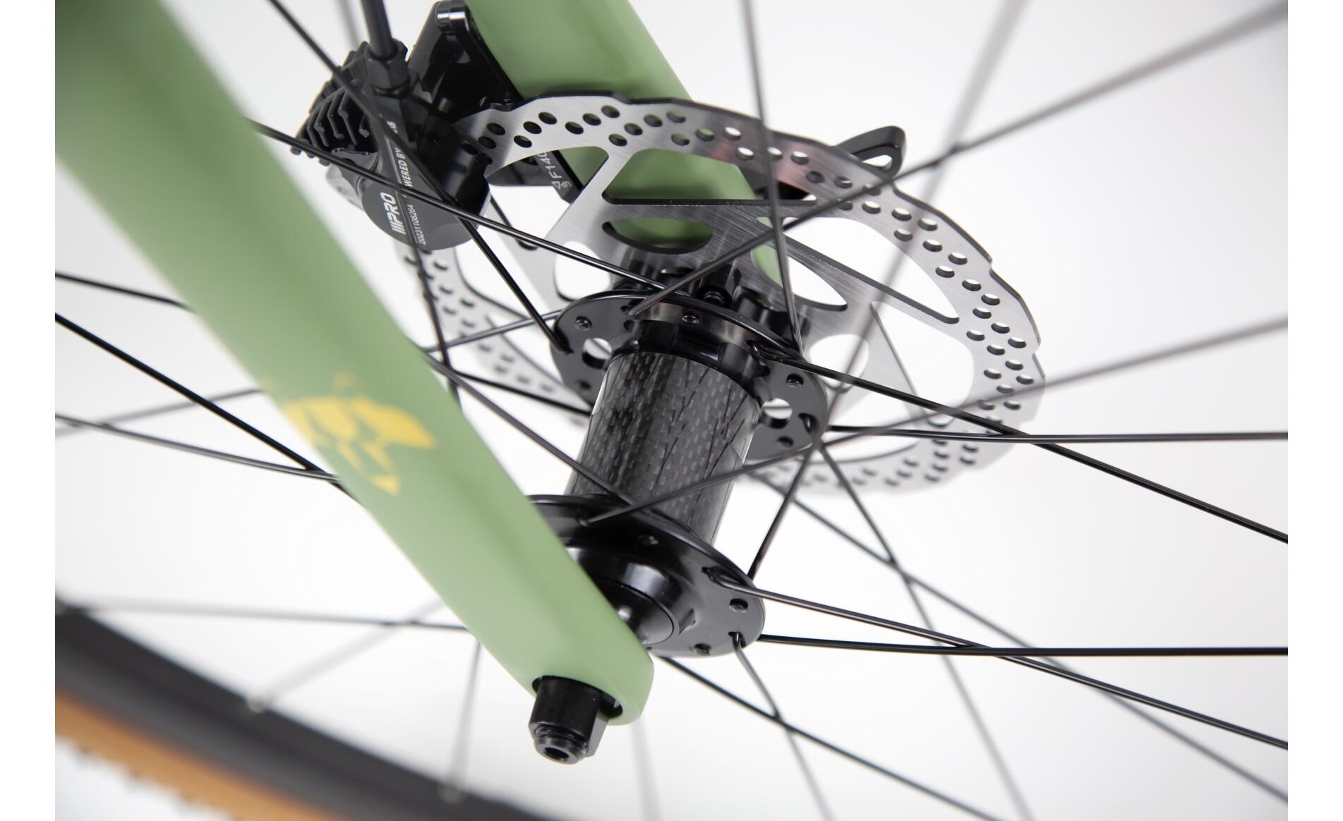 BICICLETA DE GRAVEL DE CARBONO LOBITO GV10 2024 VERDE 48" 4/7
