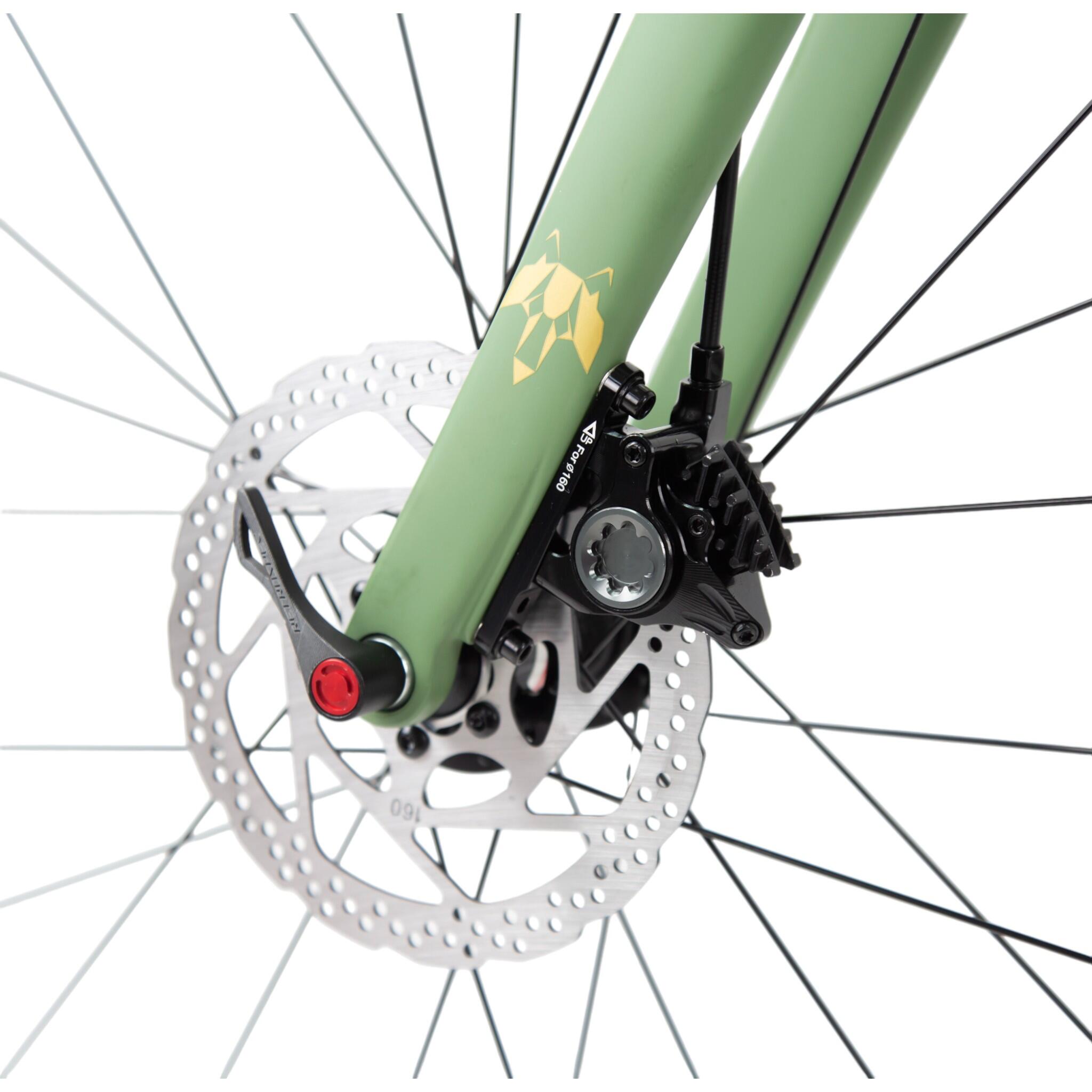 BICICLETA DE GRAVEL DE CARBONO LOBITO GV10 2024 VERDE 48" 6/7