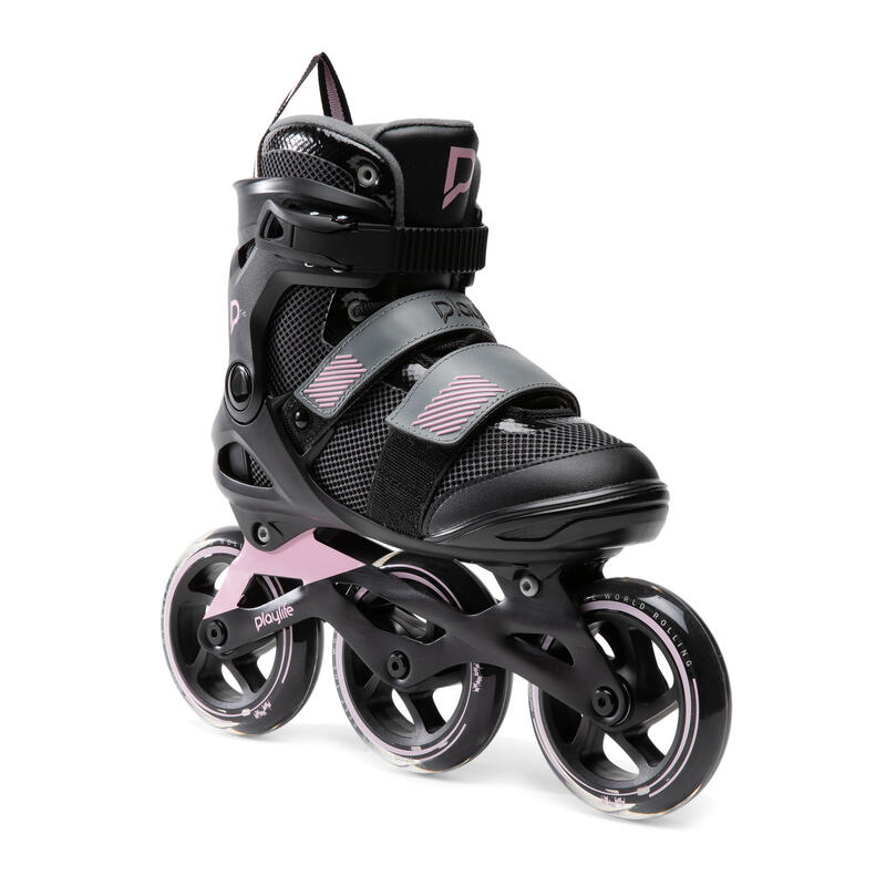 Playlife - Fitness GT 110 inline skates 80A zwart roze maat 39