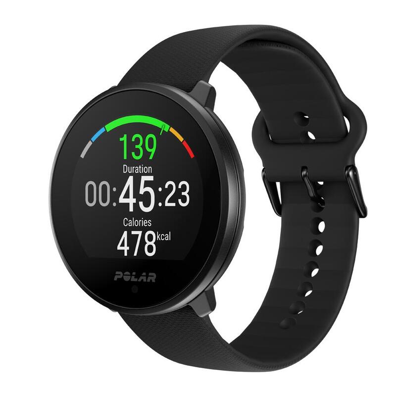 MONTRE CONNECTÉE FITNESS AVEC SUIVI DU SOMMEIL (SILICONE) POLAR UNITE NOIR