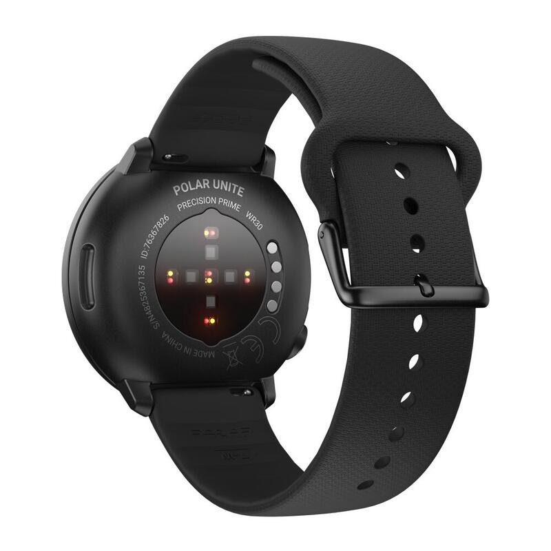 MONTRE CONNECTÉE FITNESS AVEC SUIVI DU SOMMEIL (SILICONE) POLAR UNITE NOIR