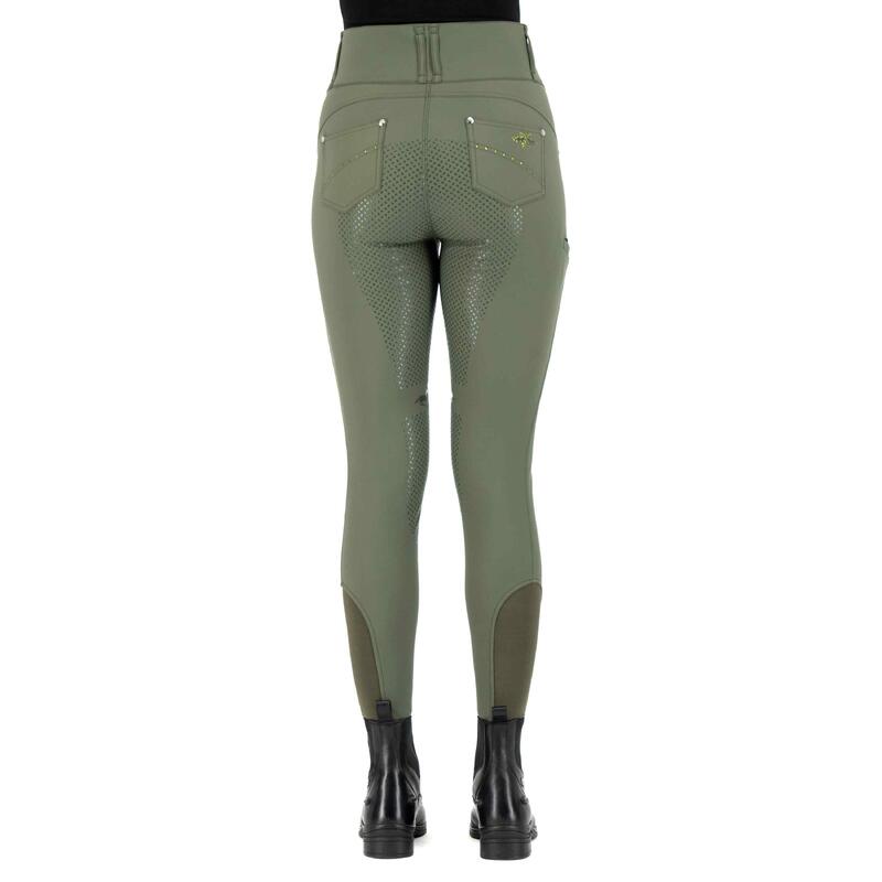 Pantalon équitation full grip femme HV Polo Elena