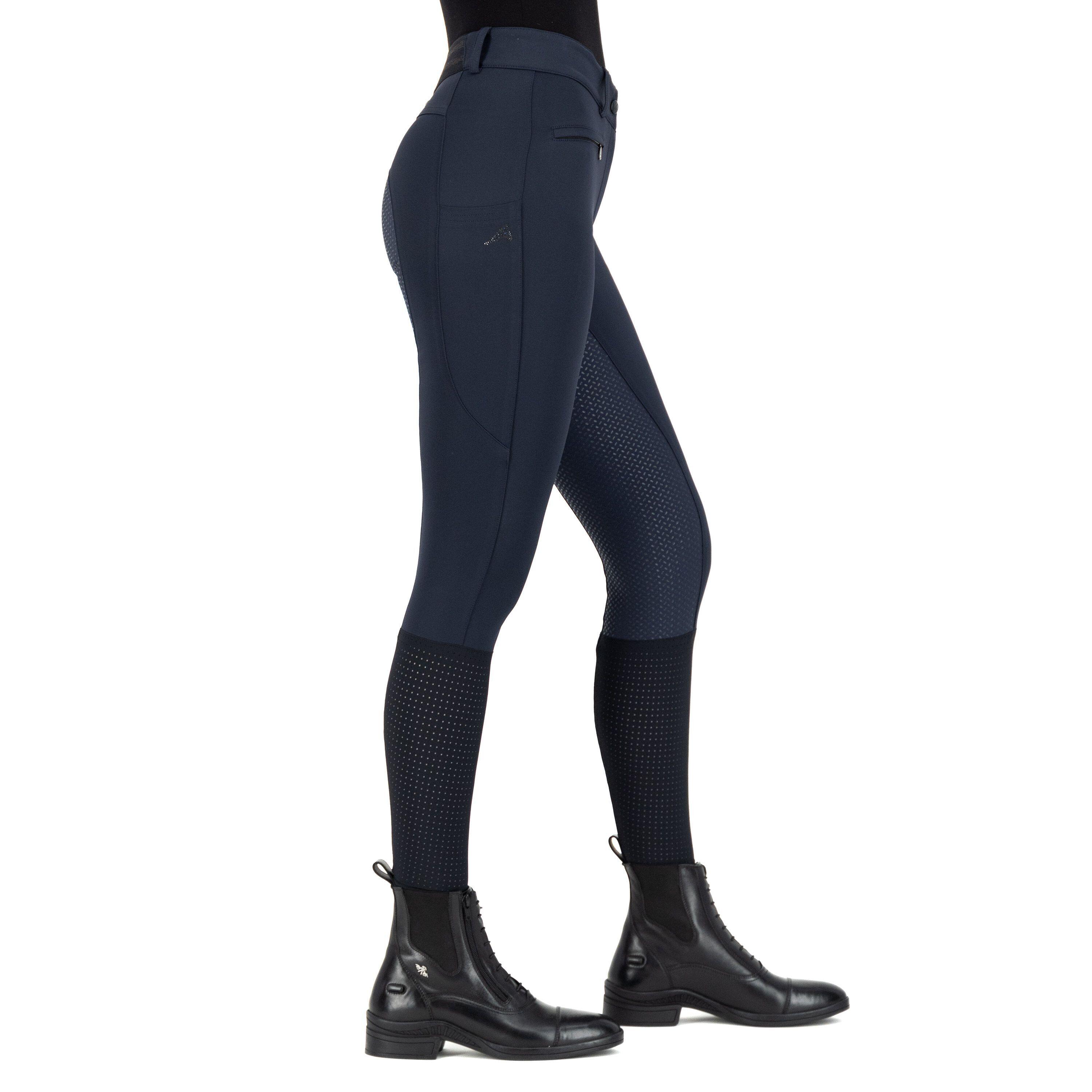 Pantaloni da equitazione full grip da donna Euro-Star Airflow 4/4