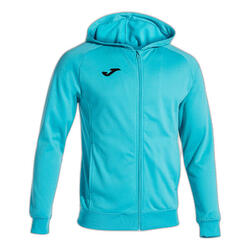 Veste À Capuche Football Homme Joma Menfis Turquoise Fluo