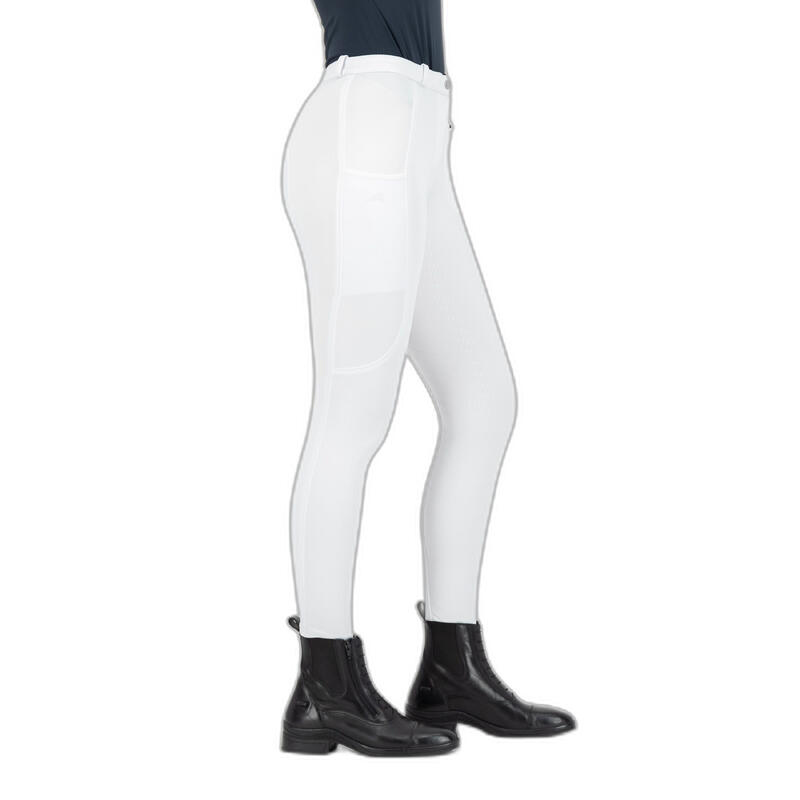 Legging d'équitation Easy Rider Joy Adulte - Blanc