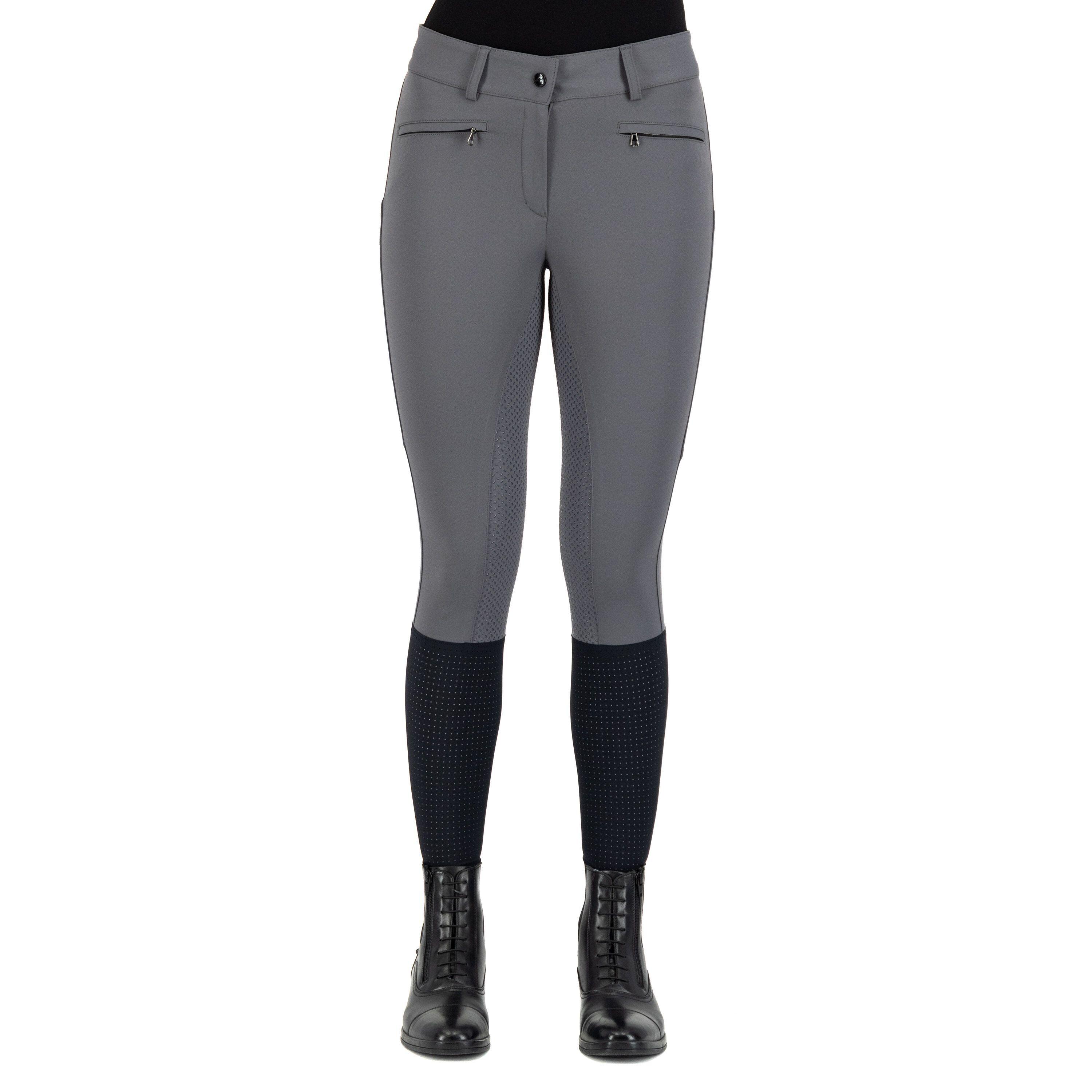 Pantaloni da equitazione full grip da donna Euro-Star Airflow