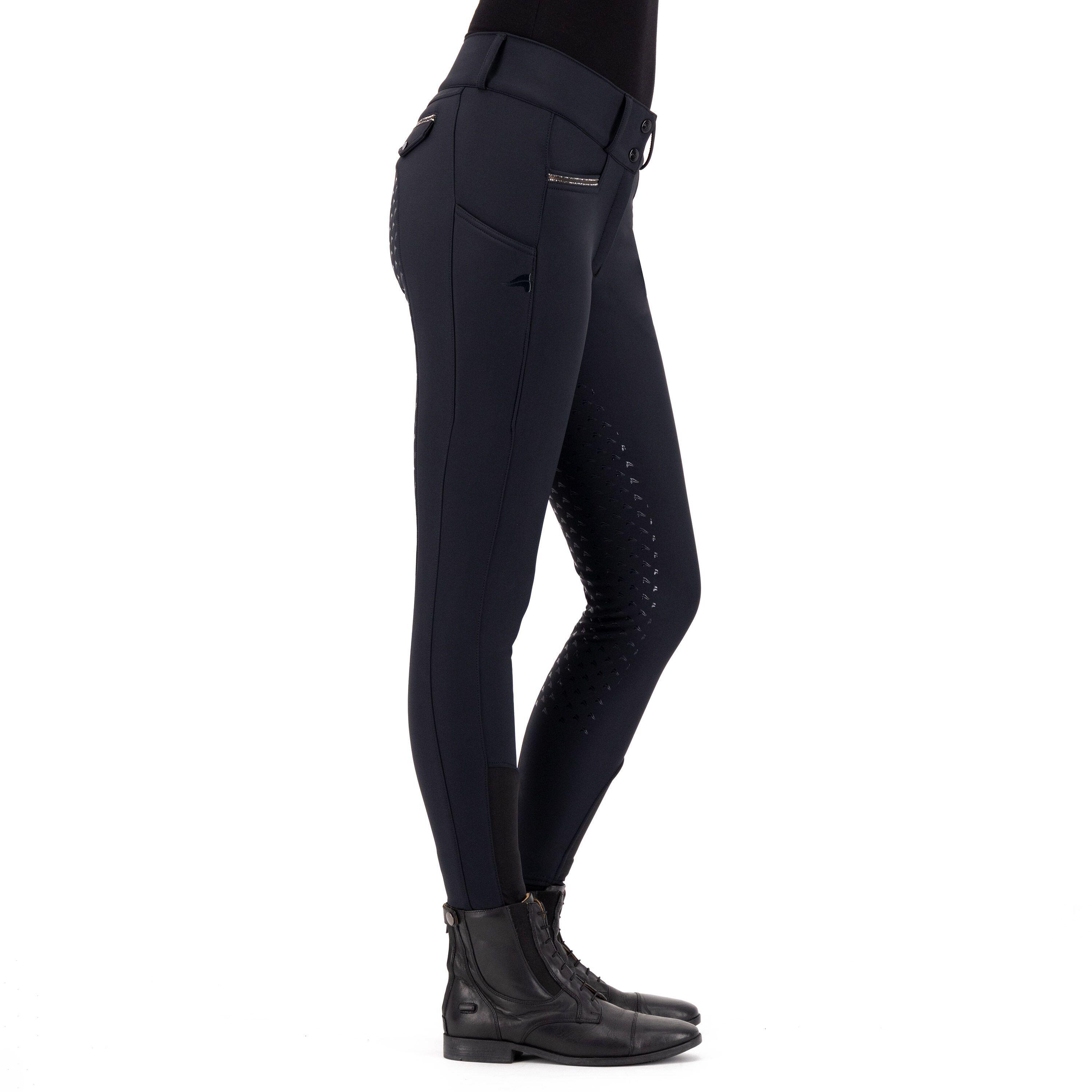Pantalón de equitación full grip para mujer Easy Rider Amore 4/4