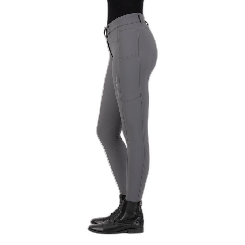 Pantalon echitație Euro-Star Empres cu grip mediu pentru femei