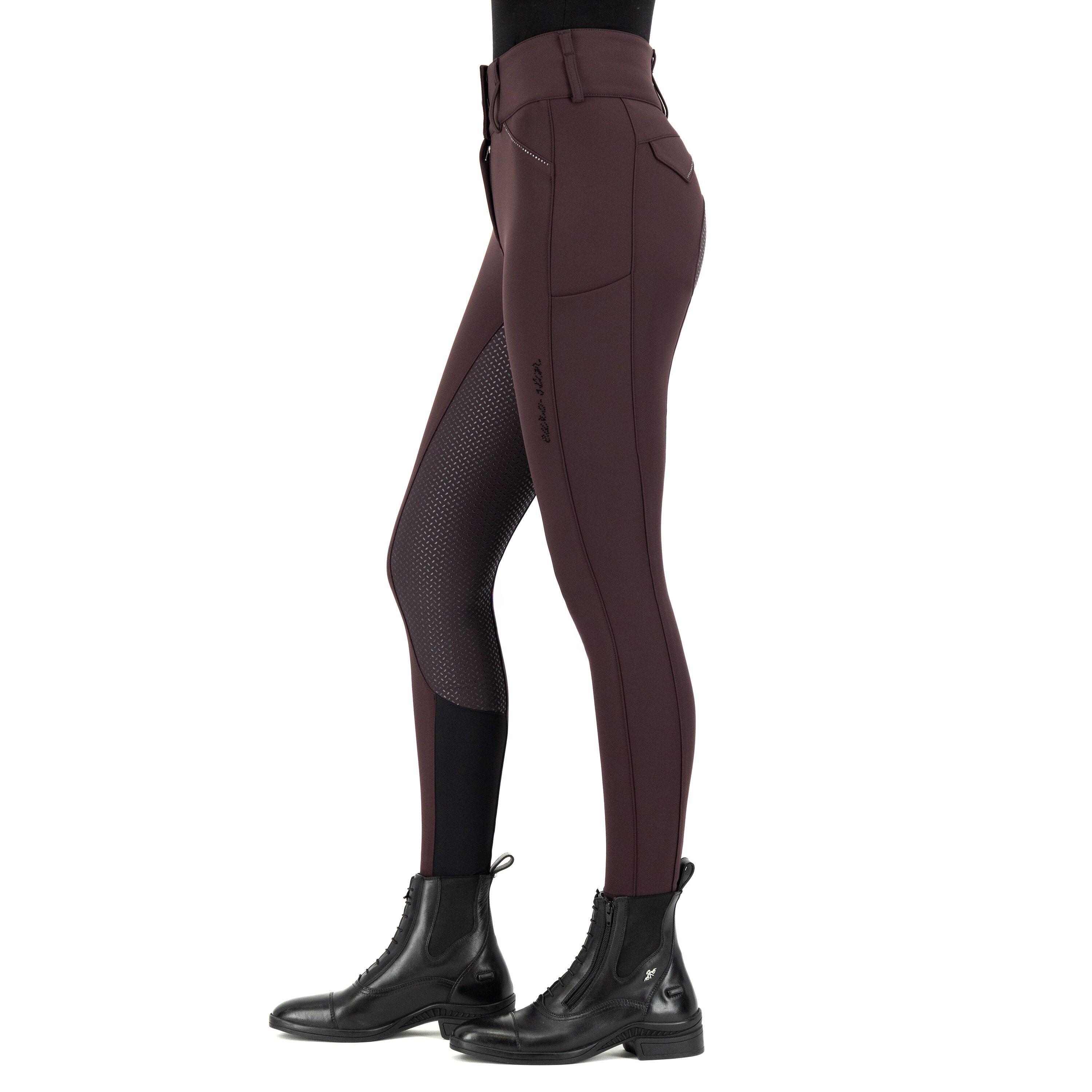 Calças femininas com punho cheio Euro-Star Aurelia Diamond 3/4