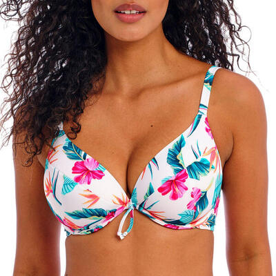 Top de bikini con aros Palm Paradise