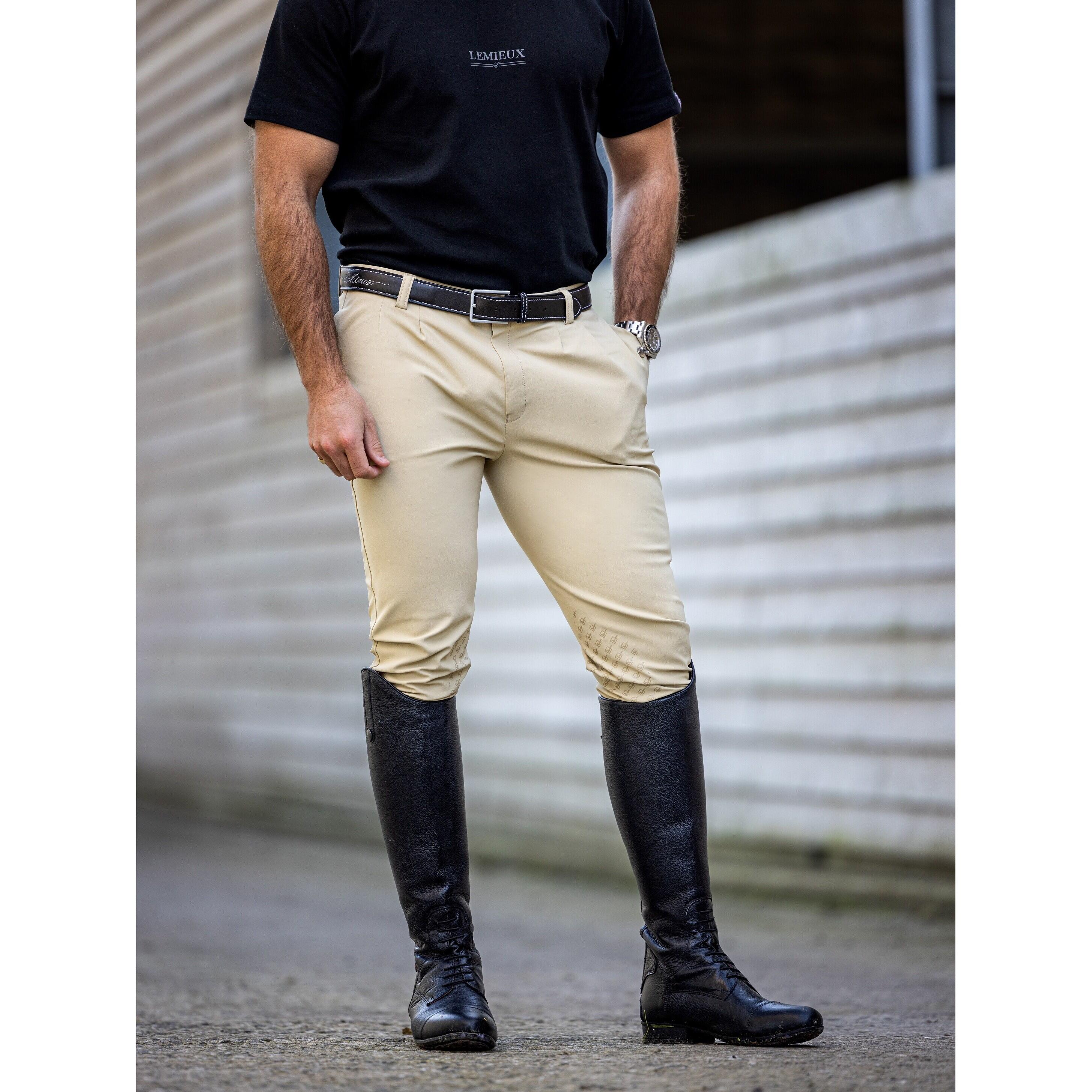 Mid grip wedstrijdbroek LeMieux Elite Classic 2/7