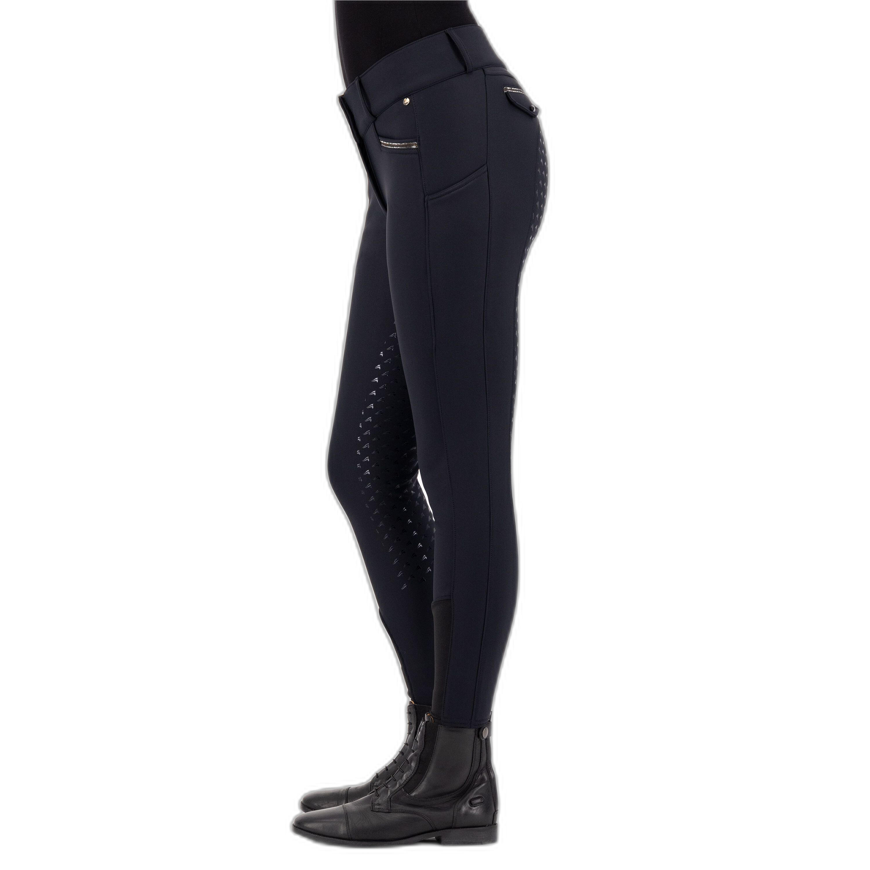 Pantalón de equitación full grip para mujer Easy Rider Amore 3/4