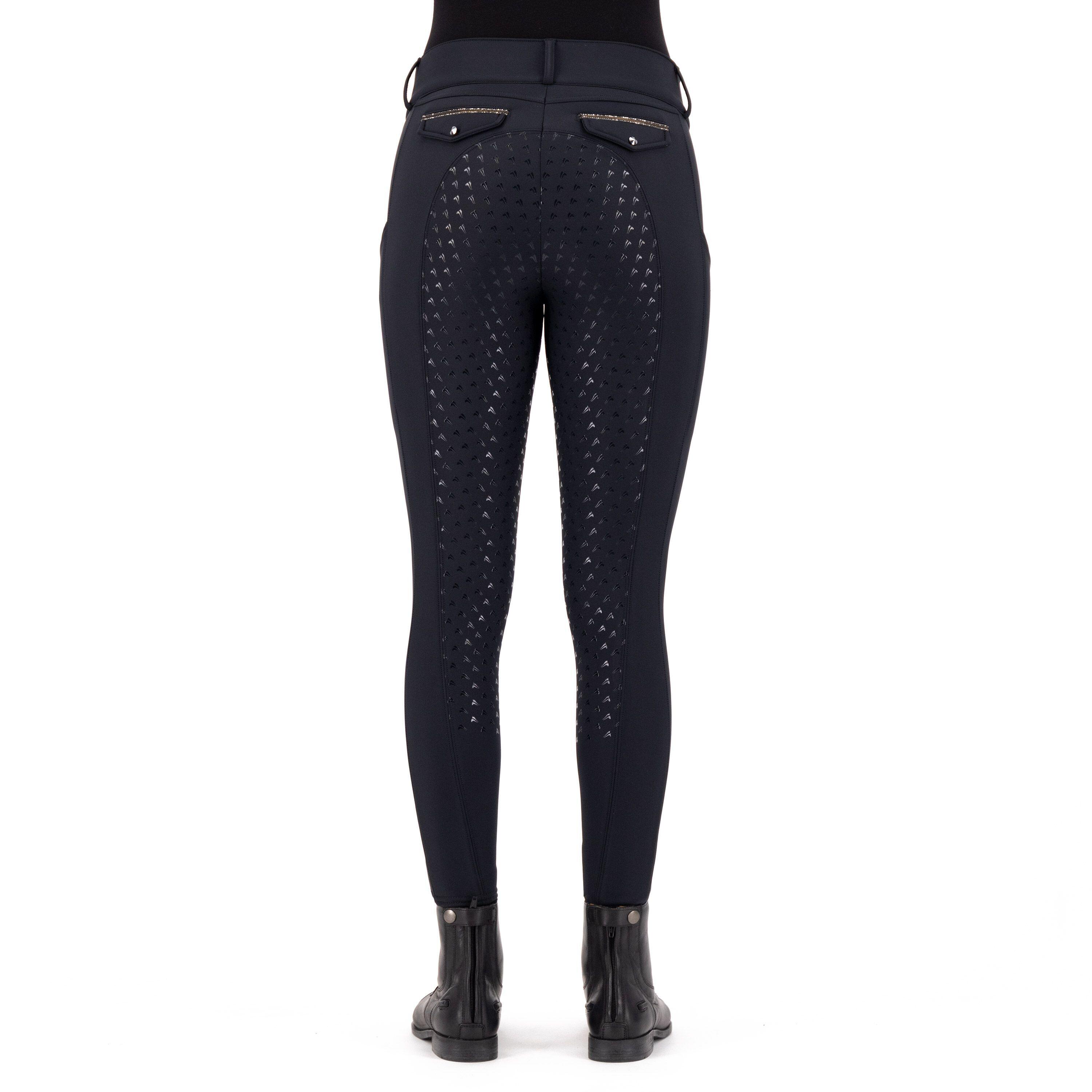 Pantalón de equitación full grip para mujer Easy Rider Amore 2/4