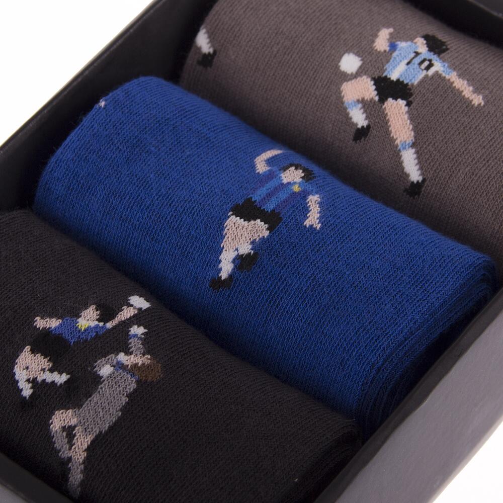 Calcetines Casuales - Hombre - Maradona - Argentina - Pack de 3 - Multicolor 2/5