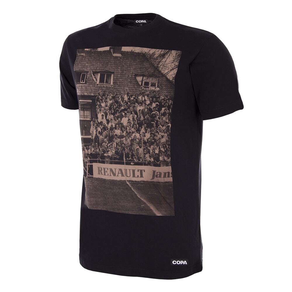 T-shirt - adulto -nac breda bancadas - preto