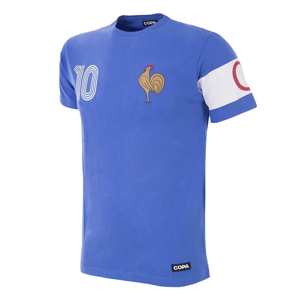 Copa Football - France Casquetteitaine T-shirt - Maillot Manches Courtes - Bleu - Decathlon