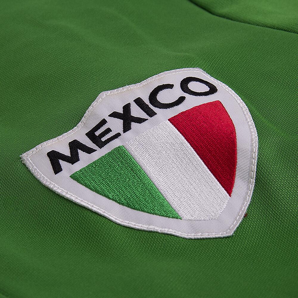 México años 70 - Chaqueta de fútbol retro - Verde – COPA Football 5/6