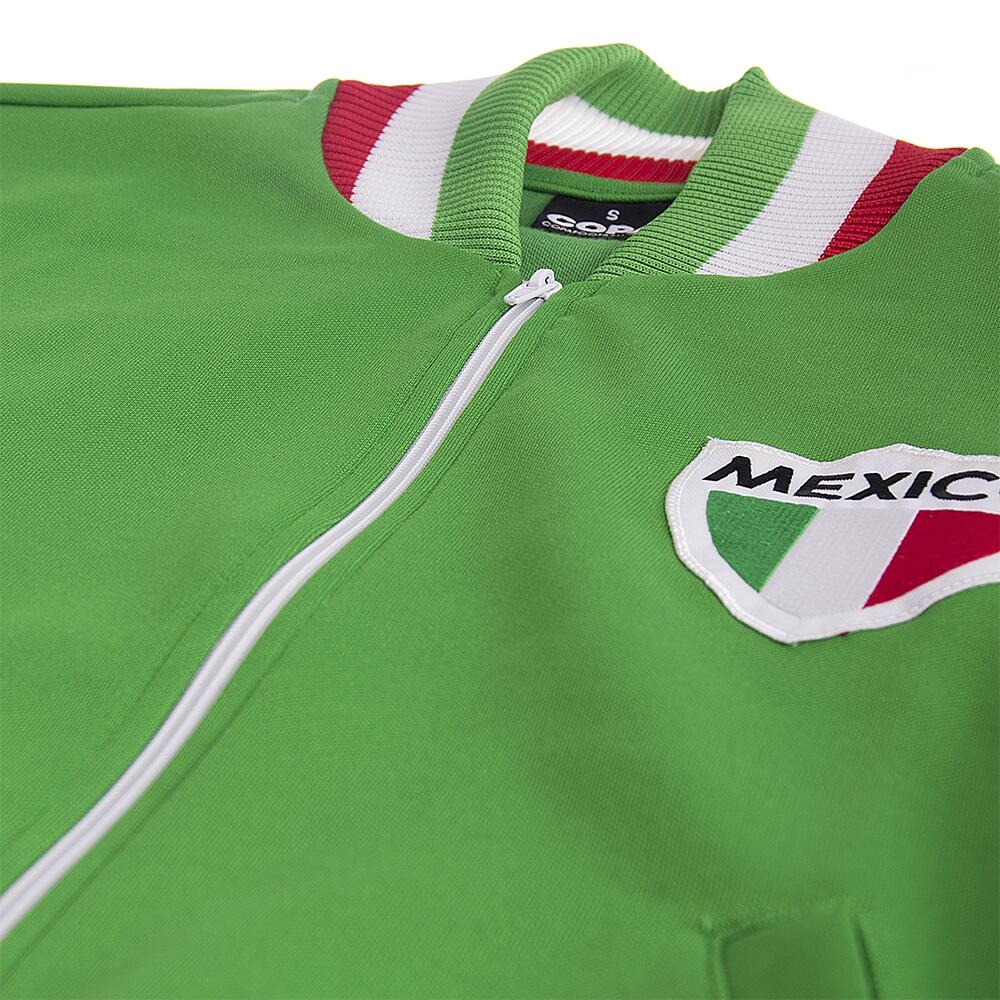 México años 70 - Chaqueta de fútbol retro - Verde – COPA Football 4/6